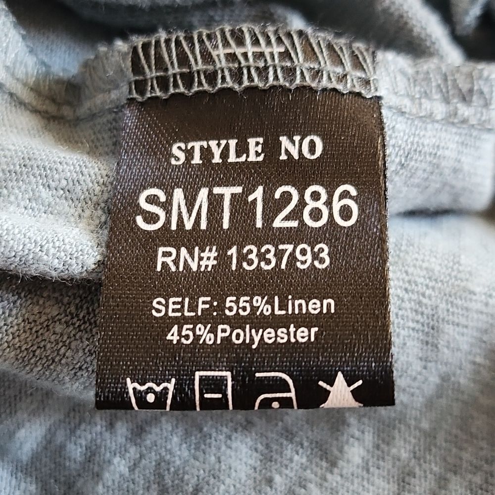 POL Oversized Linen Blend Top - Picture 8 of 8